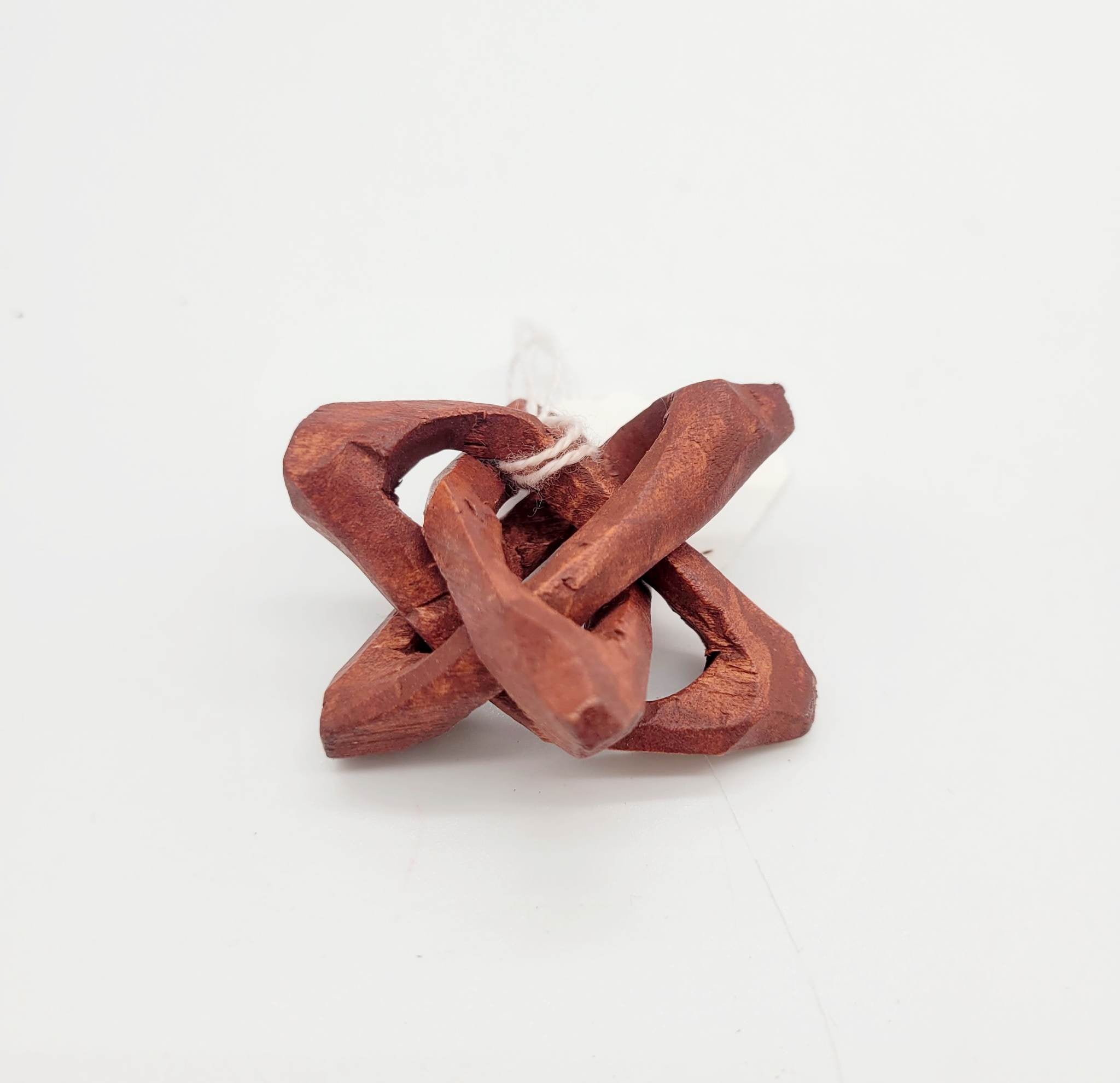 WOOD TRI-POD SPHERE STAND
