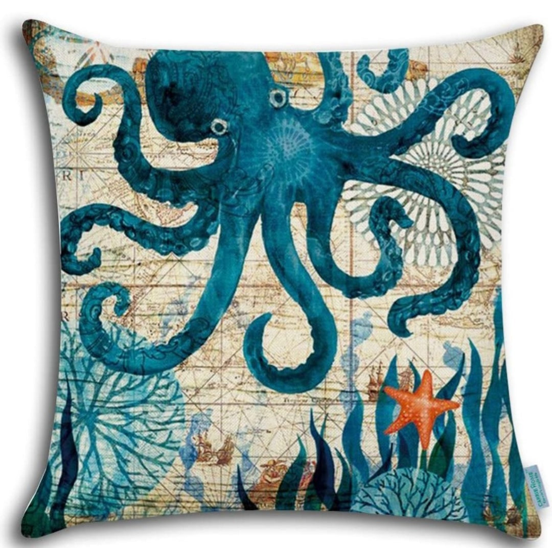 DECORATIVE OCTOPUS PILLOW