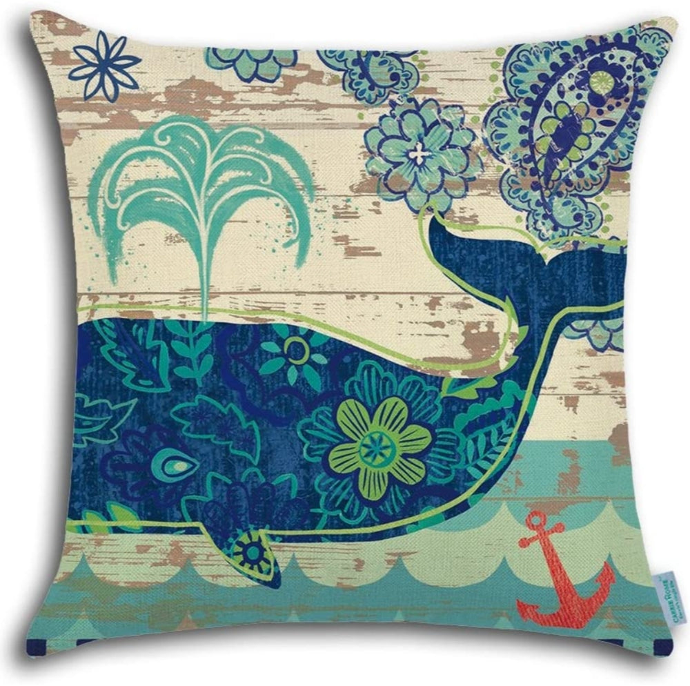 DECORATIVE SPERM WHALE PILLOW