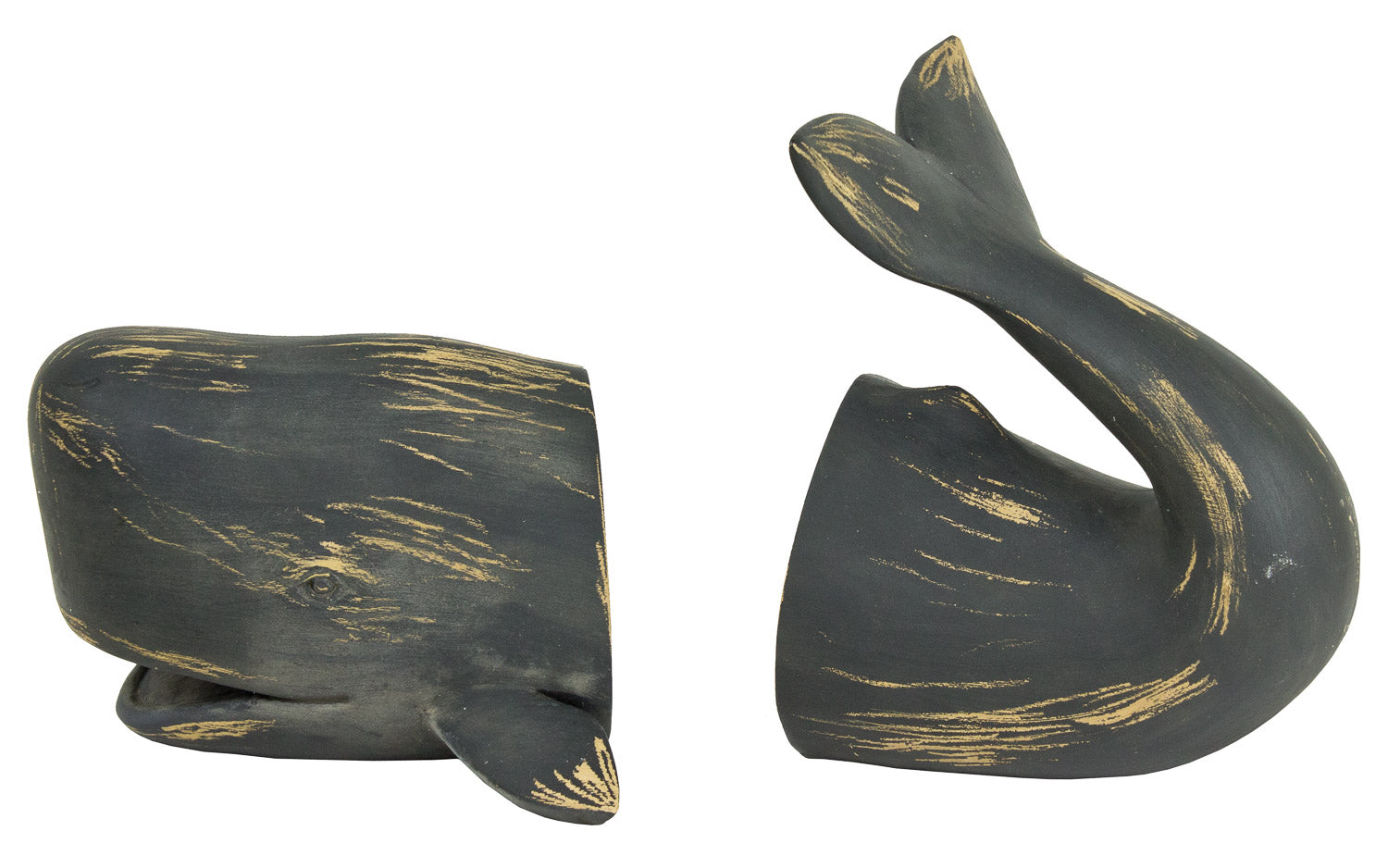 WHALE BOOKENDS
