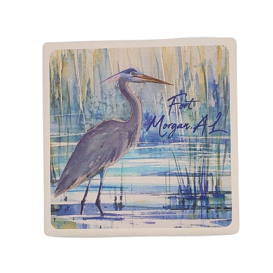 FORT MORGAN, AL HERON COASTER BOXED SET