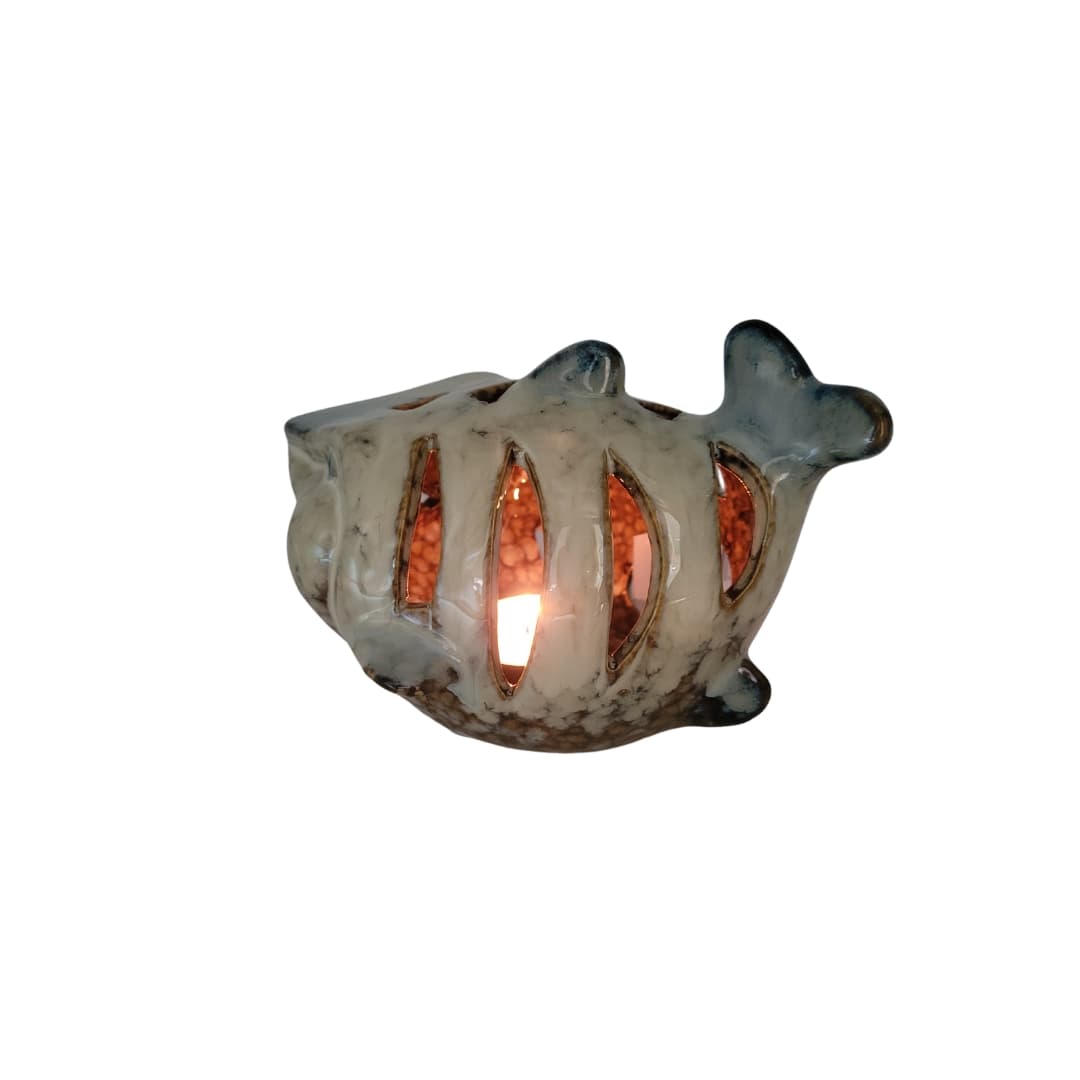 SHARK CANDLE HOLDER