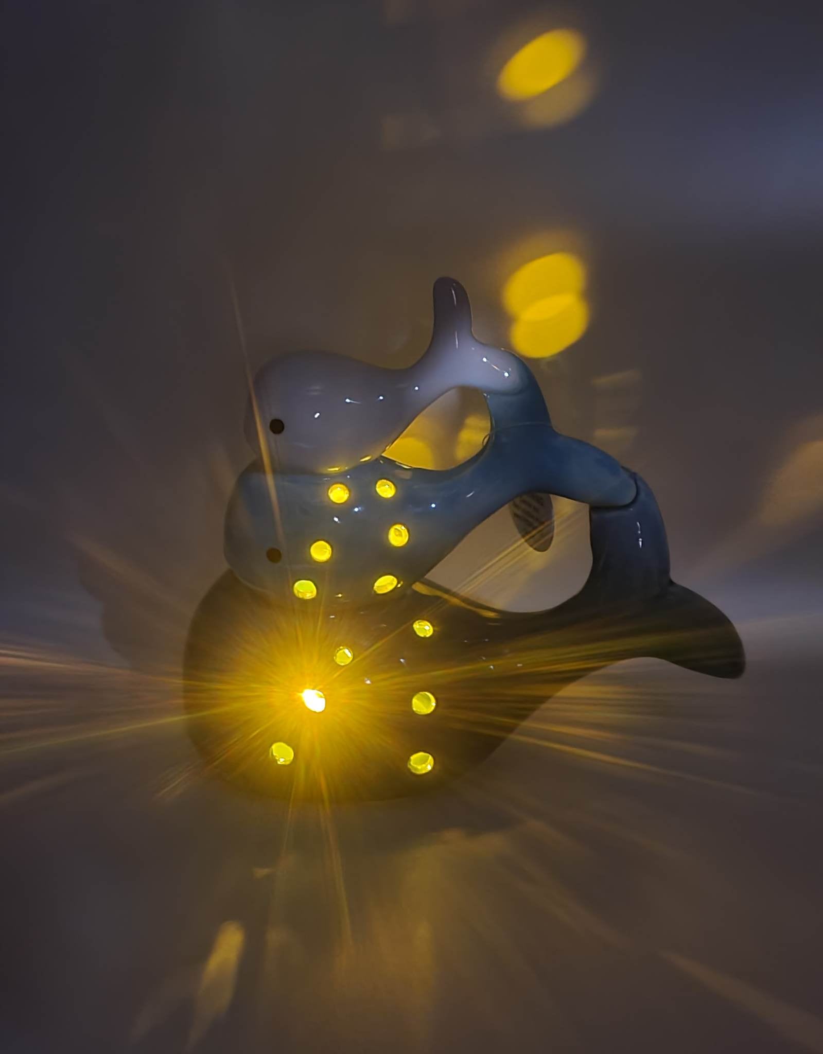 LIGHT UP WHALE DECOR