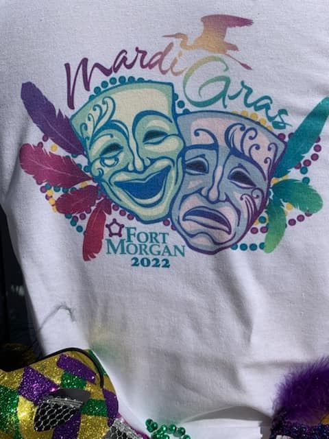 Fort Morgan, AL Mardi Gras Tee 2022