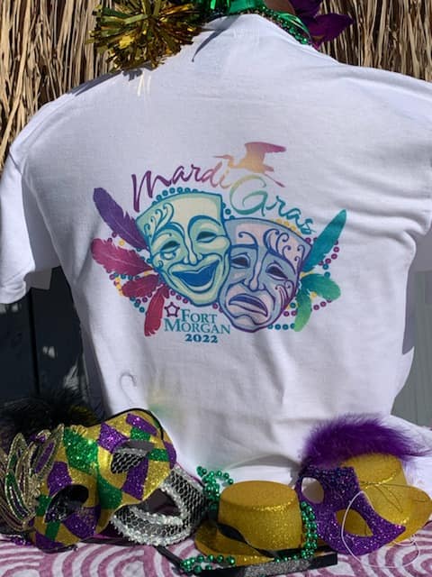 Fort Morgan, AL Mardi Gras Tee 2022