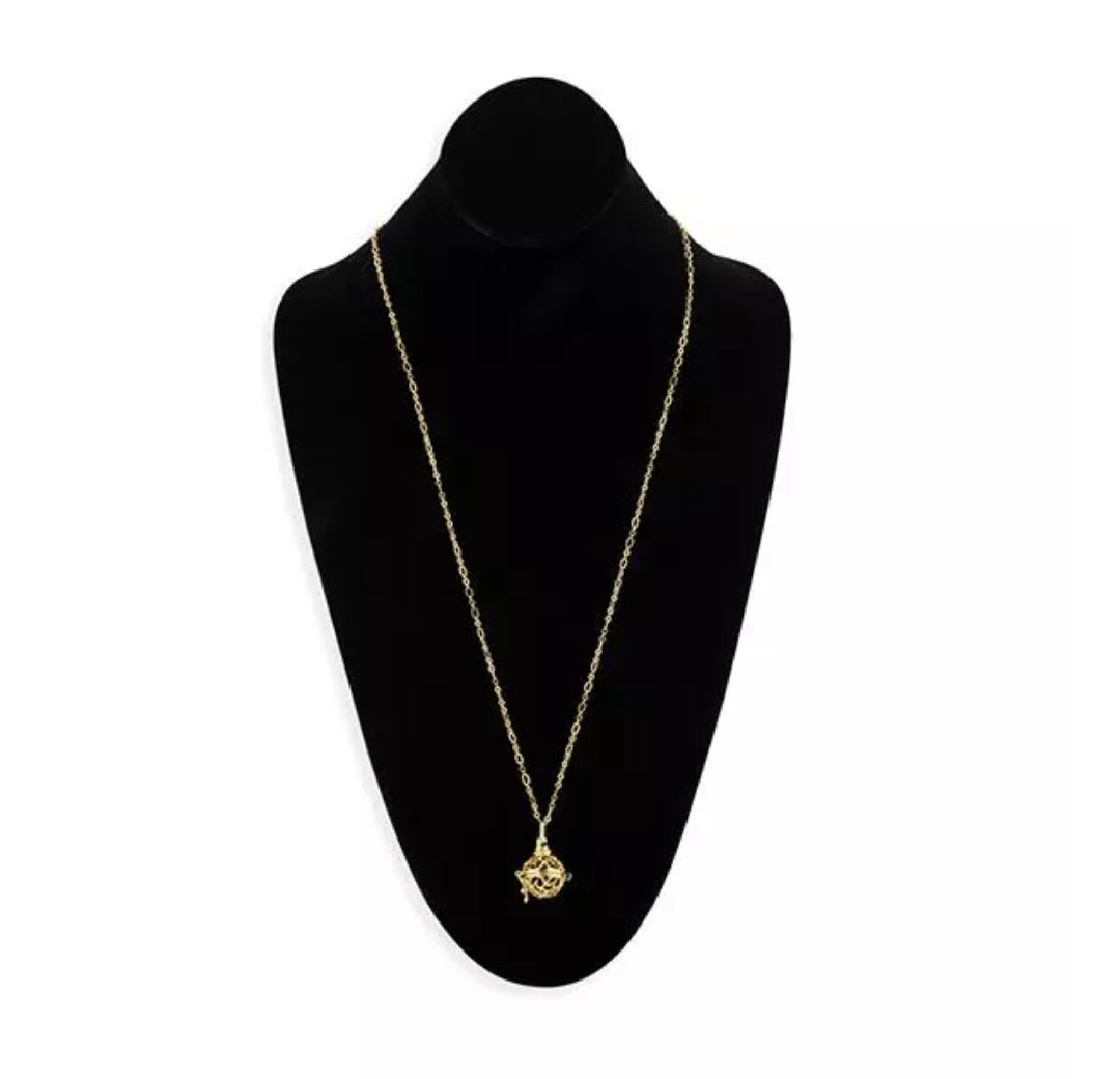 ESSENTIAL OIL ORB NECKLACE