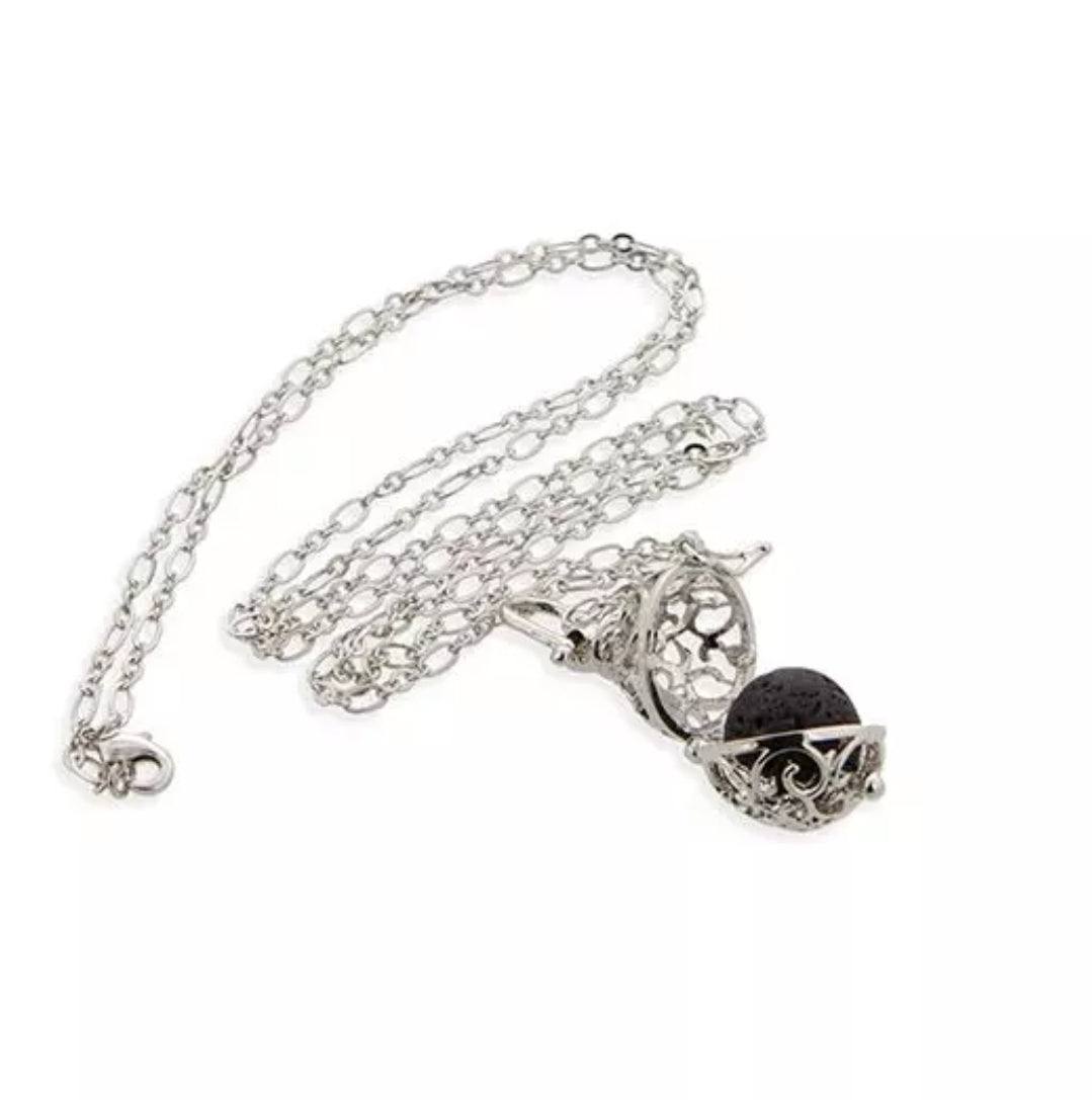 ESSENTIAL OIL ORB NECKLACE