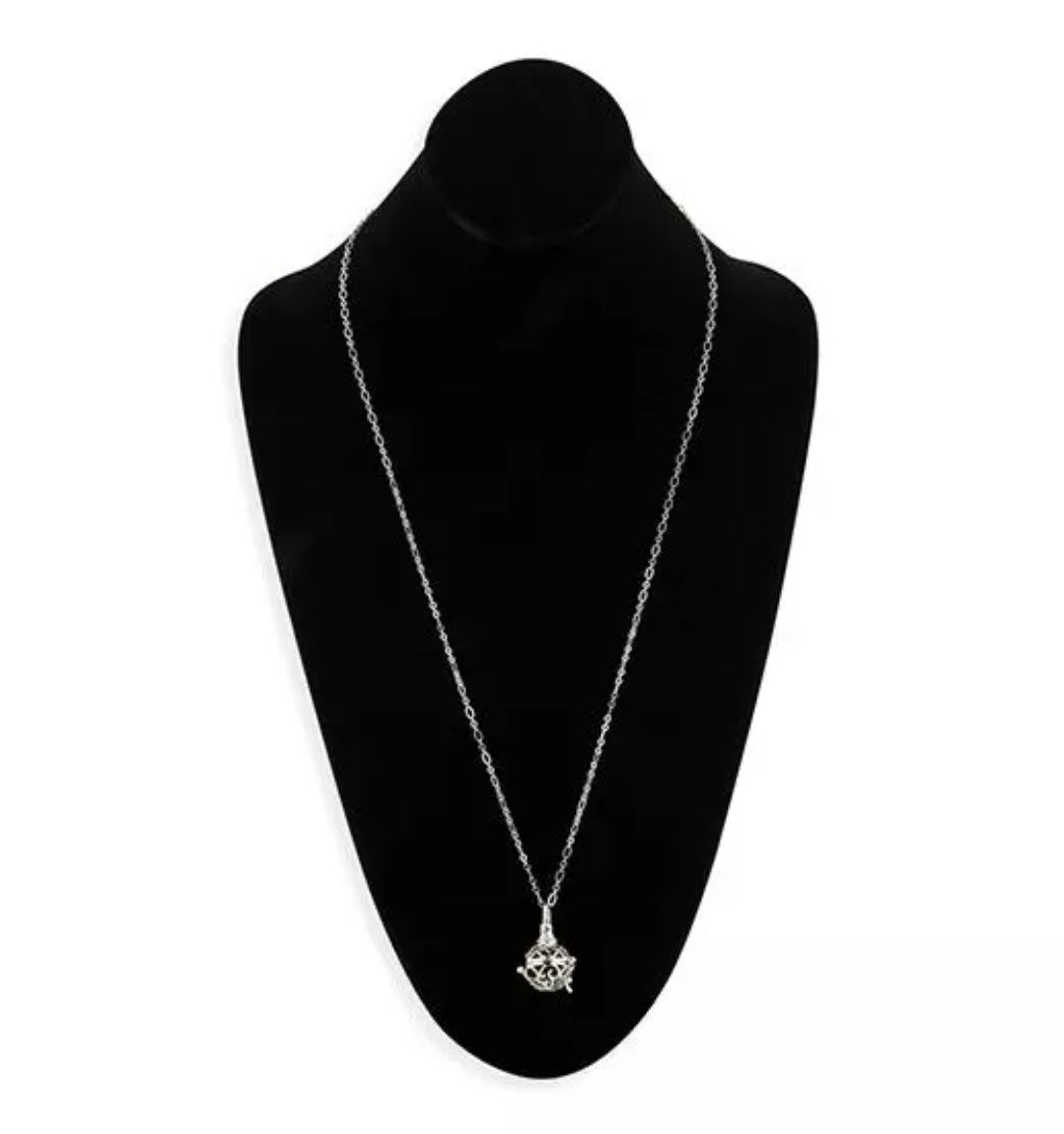 ESSENTIAL OIL ORB NECKLACE