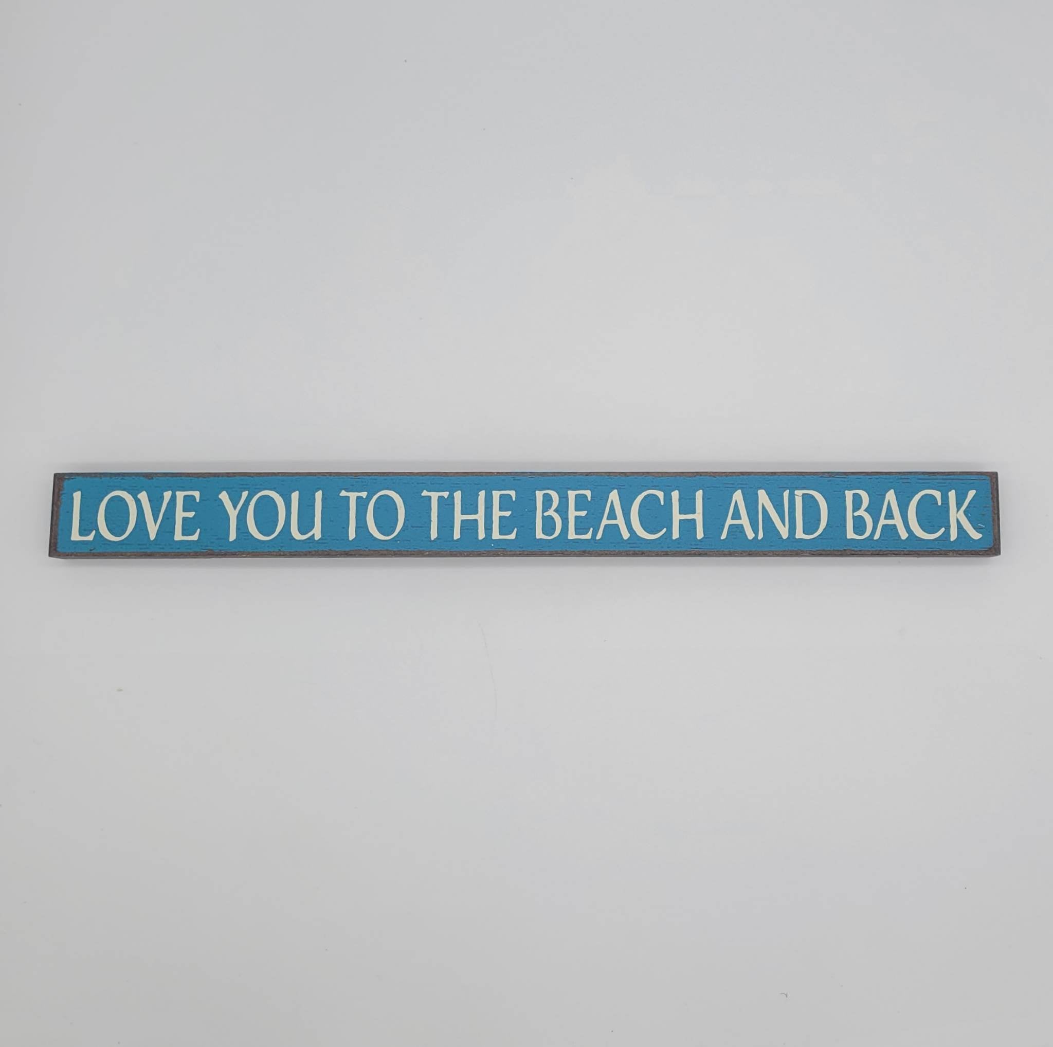 Coastal Holiday wooden signs