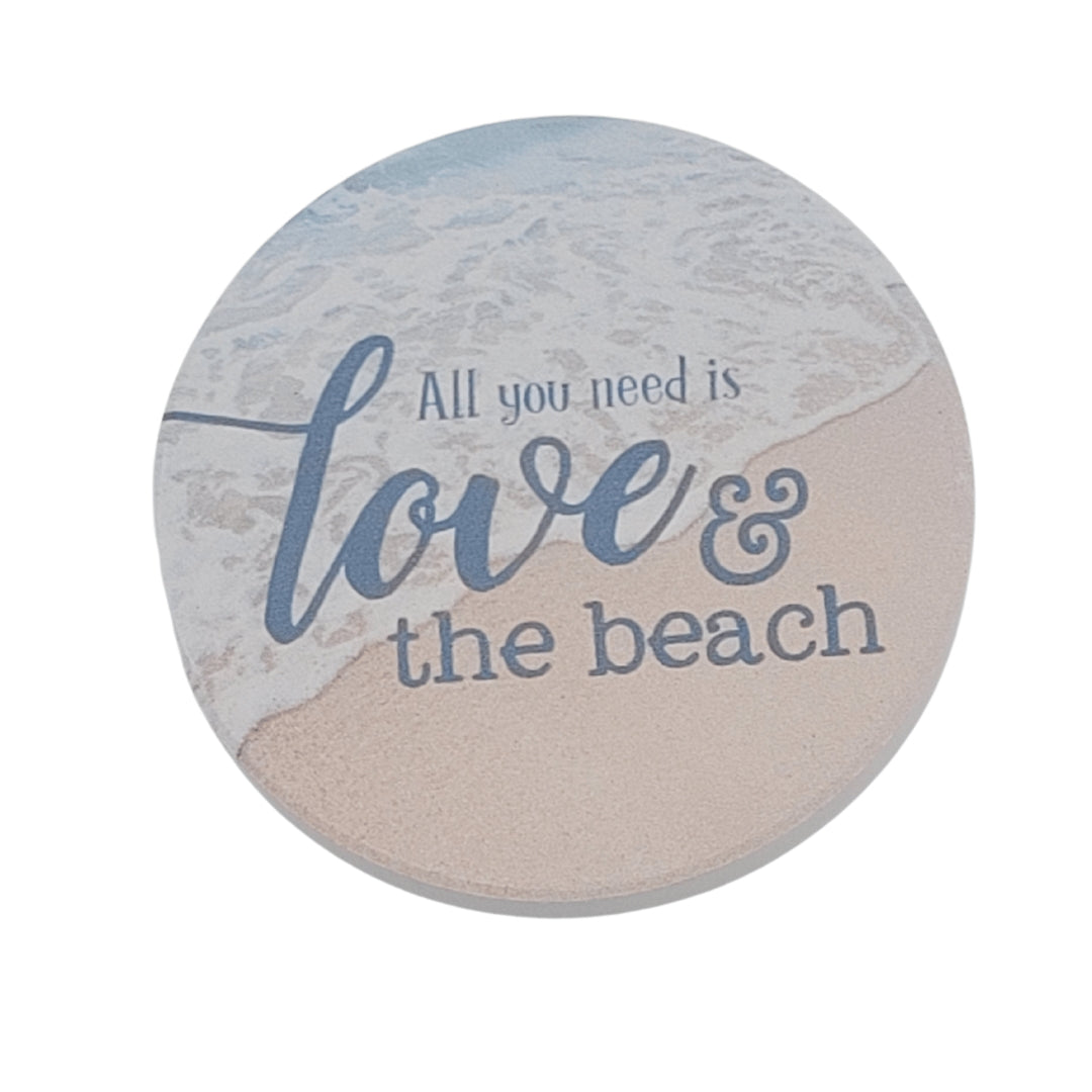 Coastal Car Coasters - Set of 2