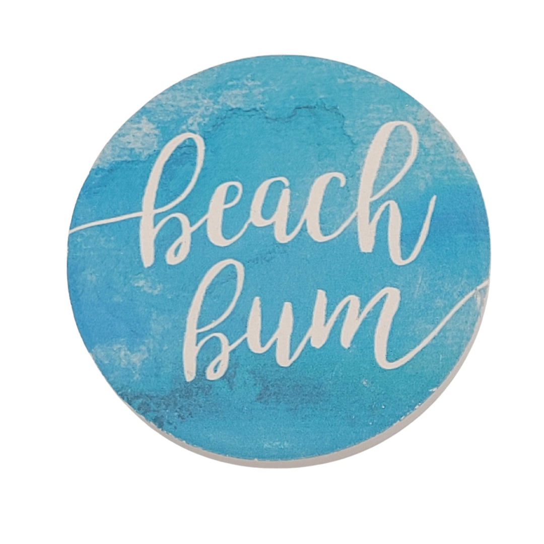 Coastal Car Coasters - Set of 2