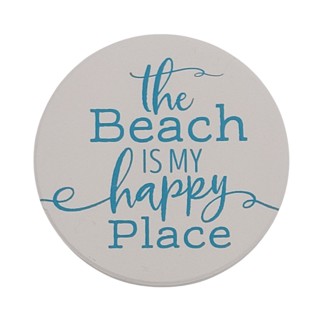 Coastal Car Coasters - Set of 2